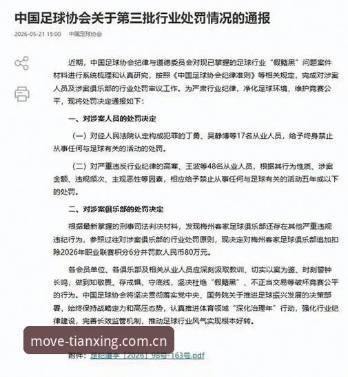 足协第三批禁足名单深度解读指南：天行体育平台带你透视行业净化风暴